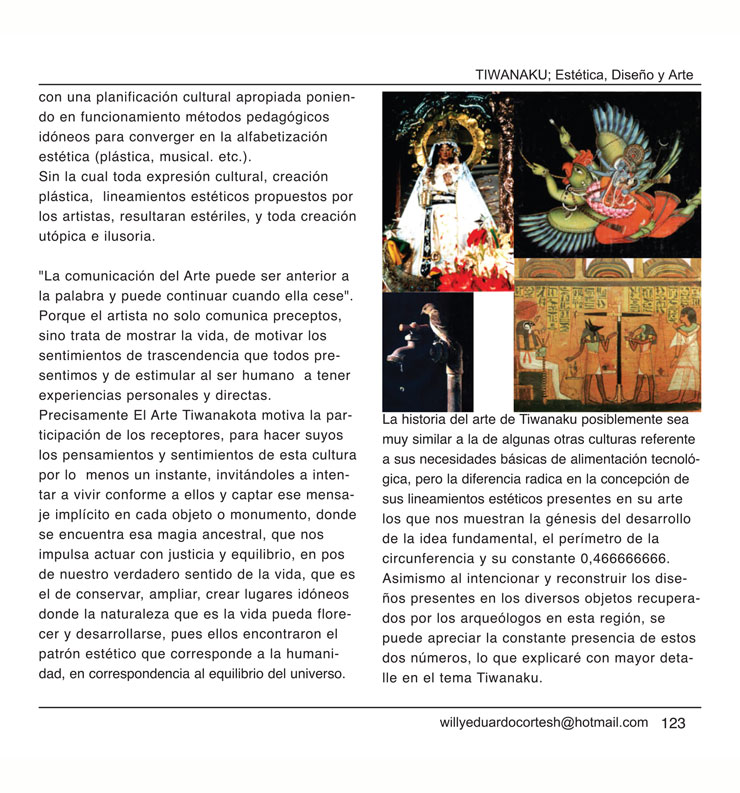 tiwanaku estetica diseno y arte