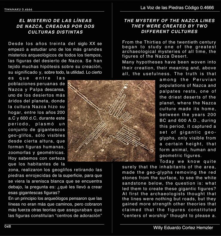 la voz de las piedras